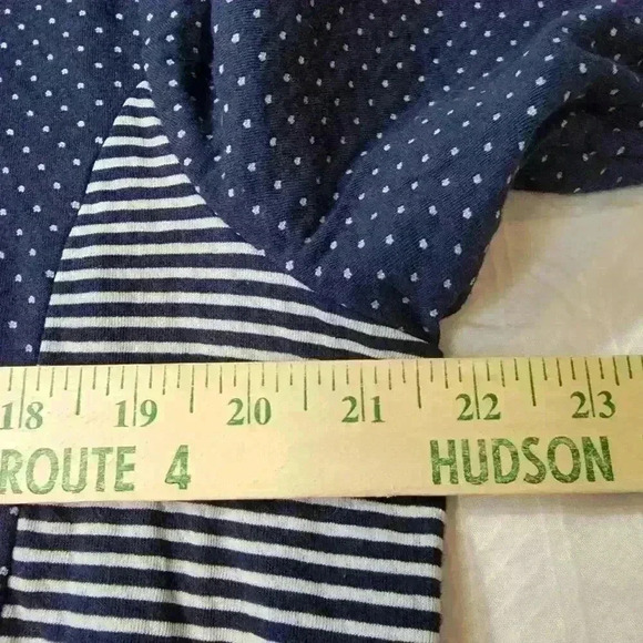 Weekends By Chicos 2 Jacket Womens Large Nautical Athleisure Comfort Travel - Picture 12 of 16